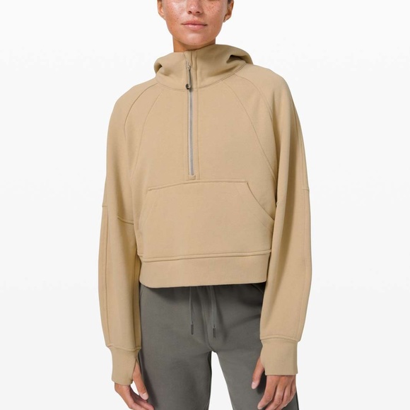 lululemon athletica Sweaters - scuba oversized 1/2 zip hoodie